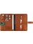 Isme Özel Çıtçıtlı Fonksiyonlu Macbook Organizer - %100 Tiesto Deri - ET02003 - Tobacco 1