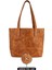 Isme Özel Tote Bag El Omuz Çantası - %100 Rainbow Deri - AC03003 - Camel 1