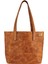 Isme Özel Tote Bag El Omuz Çantası - %100 Rainbow Deri - AC03003 - Camel 3