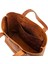 Isme Özel Tote Bag El Omuz Çantası - %100 Rainbow Deri - AC03003 - Camel 4