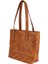 Isme Özel Tote Bag El Omuz Çantası - %100 Rainbow Deri - AC03003 - Camel 6