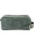 Isme Özel Dopp Kit Kişisel Bakım ve Seyahat Çantası - %100 Rainbow Deri - AC14004 - Haki 3