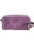 Isme Özel Dopp Kit Kişisel Bakım ve Seyahat Çantası - %100 Rainbow Deri - AC14004 - Mor 3