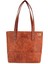Isme Özel Tote Bag El Omuz Çantası - %100 Rainbow Deri - AC03003 - Tobacco 3