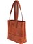 Isme Özel Tote Bag El Omuz Çantası - %100 Rainbow Deri - AC03003 - Tobacco 4