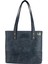 Isme Özel Tote Bag El Omuz Çantası - %100 Rainbow Deri - AC03003 - Lacivert 3