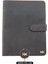 Isme Özel Çıtçıtlı Fonksiyonlu Macbook Organizer - %100 Crazy Deri - ET02004 - Kahverengi 2