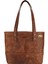Isme Özel Tote Bag El Omuz Çantası - %100 Rainbow Deri - AC03003 - Kahverengi 3