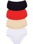 4 Adet Tutku Kadın Yüksek Bel Bato Kalın Lastik Külot S12 1