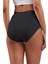 Elite Lite Kadın Yüksek Bel Dikişsiz Iz Yapmaz Slip Külot Siyah 811 2