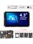 Crowpanel Advance 4.3-Inch Hmı ESP32-S3 Aı Destekli Programlanabilir Çerçevesiz Dokunmatik Ekran 1