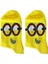 Minion Rush Karakter Desenli Pamuklu Kolej Çorap 2