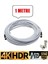 1 Metre U6 Kablo Rg6/u6 Uydu Anten Kablosu Tak Kullan Full Hd 3D4K 1080 Uyumludur Hazır Çalıştır 1