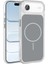 Apple iPhone 17 Air Kılıf M-Safe Şarj Özellikli Metal Buton Tasarımlı Redclick Ikonik Sert Silikon Kapak 1