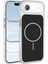 Apple iPhone 17 Air Kılıf M-Safe Şarj Özellikli Metal Buton Tasarımlı Redclick Ikonik Sert Silikon Kapak 1