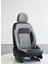 Venüs Serisi Gri Siyah Her Araca Uyumlu Universal Oto Koltuk Kılıfı 1