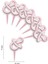 6 Adet Pembe Kız Bebek Cupcake Süsü (Baby Girl Babyshower) - Kaliteli Malzeme 2