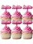6 Adet Barbie Temalı Cupcake Süsü (Doğum Günü) - Kaliteli Malzeme 3