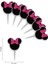 6 Adet Minnie Mouse Cupcake Süsü (Doğum Günü) - Kaliteli Malzeme 2