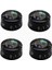 4’lü Siyah Akrilik Gitar Knob Seti – Les Paul & Bas Gitar Uyumlu Volume/tone Kontrolleri 1