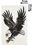 Kartal Geçici Dövme Şablonu - FF037 1