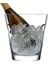 Glacier Kristal Şarap ve Şampanya Kovası - Modern Tasarım Buzluk 22 cm (16579) 2