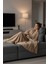 Evoria Wellsoft Peluş Çift Kişilik Tv Battaniyesi 200X220CM | Bej 2