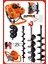 ST12HPM Titanyum 3 Başlıklı 100-150-200MM Toprak Burgu Makinası 20HPX Motor Gücü Profesyonel Seri 1