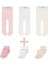 3'lü Bebek ve Çocuk Pamuklu Külotlu Çorap & Yenidoğan Bambu Bebek Çorap Seti, Yumuşak, Esnek Yapılı 1