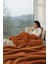 Evoria Wellsoft Peluş Çift Kişilik Tv Battaniyesi 200X220CM | Kiremit 2