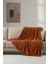 Evoria Wellsoft Peluş Çift Kişilik Tv Battaniyesi 200X220CM | Kiremit 5