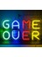 GAME OVER Yazılı Neon Led 1