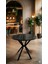 70 cm Siyah Metal Ayak 2-3 Kişilik Yuvarlak Masa Mutfak Masası Balkon Masası Kafe Masası Ofis Masası 1