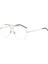 Iconoik Dıor 0231 60 010 Pilot Paladyum Gümüş Metal Unısex Gözlük 4