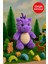 Mor Ejderha Peluş Oyuncak – Yumuşak Dolgulu Sevimli Peluş Ejderha 28 cm Çocuk Oyuncak 3