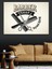 Berber Tarağı ve Makaslı Vintage Amblemli Afiş Dekoratif Kanvas - Mdf Ahşap Tablo 5