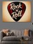 "rock'n Roll" Pena ve Yazı Dekoratif Kanvas - Mdf Ahşap Tablo 1