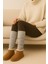 Original 1 Çift Premium Tozluk %100 Akrilik Triko Örgü Leg Warmer Ayak Isıtıcı Beyaz, Pembe, Turuncu, Gri, Lacivert, Turkuaz 1
