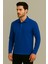 Regular Fit %100 Pamuk Polo Yaka Uzun Kollu Basic T-Shirt 2