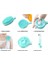 Çift Taraflı Silikon Uzun Saplı Banyo Fırçası CM-331 (4887) 4