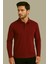 Regular Fit %100 Pamuk Polo Yaka Uzun Kollu Basic T-Shirt 2