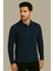 Regular Fit %100 Pamuk Polo Yaka Uzun Kollu Basic T-Shirt 2
