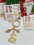 Yılbaşı Figürleri Charm Anahtarlık 1 Adet Kartlı ve Poşetli Christmas Noel Hediyelik 3