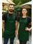 Gabardin Kumaş Ayarlanabilir Askılı Yeşil Garson – Barista – Şef Önlüğü (Paslanmaz Metal Aksamlı) 1
