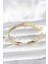 Pirinç Gold Renk Kutup Yıldızı Model Kadın Kelepçe Bileklik - BLK-6521 1