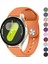Samsung Galaxy Watch 4/5/6/7/fe/40/44 Classic 42/43/46/47MM Uyumlu 20MM Soft Silikon Kordon 1