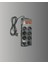 Güçlü Termal Korumalı 8 Priz + 3 USB Çoklu Uzatma Kablosu 2m 4