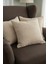 Chevron Bohem Dekoratif Punch Yastık Kırlent Kılıfı | 45X45 Bej 3