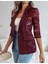 Cottonlab Kadın Uzun Kollu Truvakar Kol Önden Düğmeli Cepli Dantelli Atlas Ceket 2