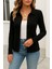 Cottonlab Kadın Uzun Kollu Yakalı Önden Düğmeli Triko Ceket 1